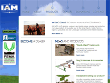 Tablet Screenshot of iammanufacturing.com